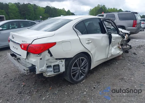 2017 Infiniti Q50 2.0T Sport из США, поврежденный, VIN JN1CV7AP6HM641311